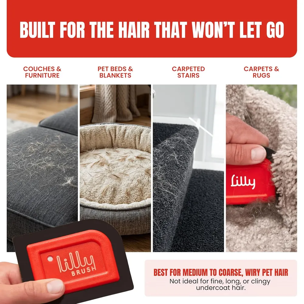 Lilly Brush Mini Pet Hair Detailer, photo 4