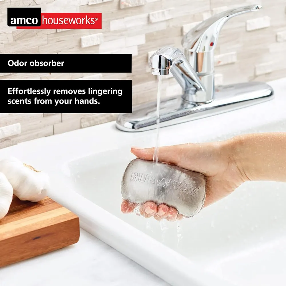 Amco Rub Away Stainless Steel Bar, photo 5