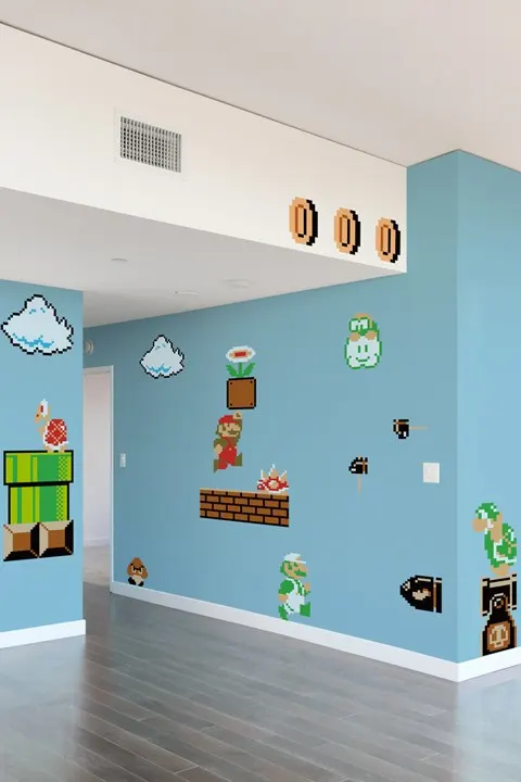 Mario Wall Decals