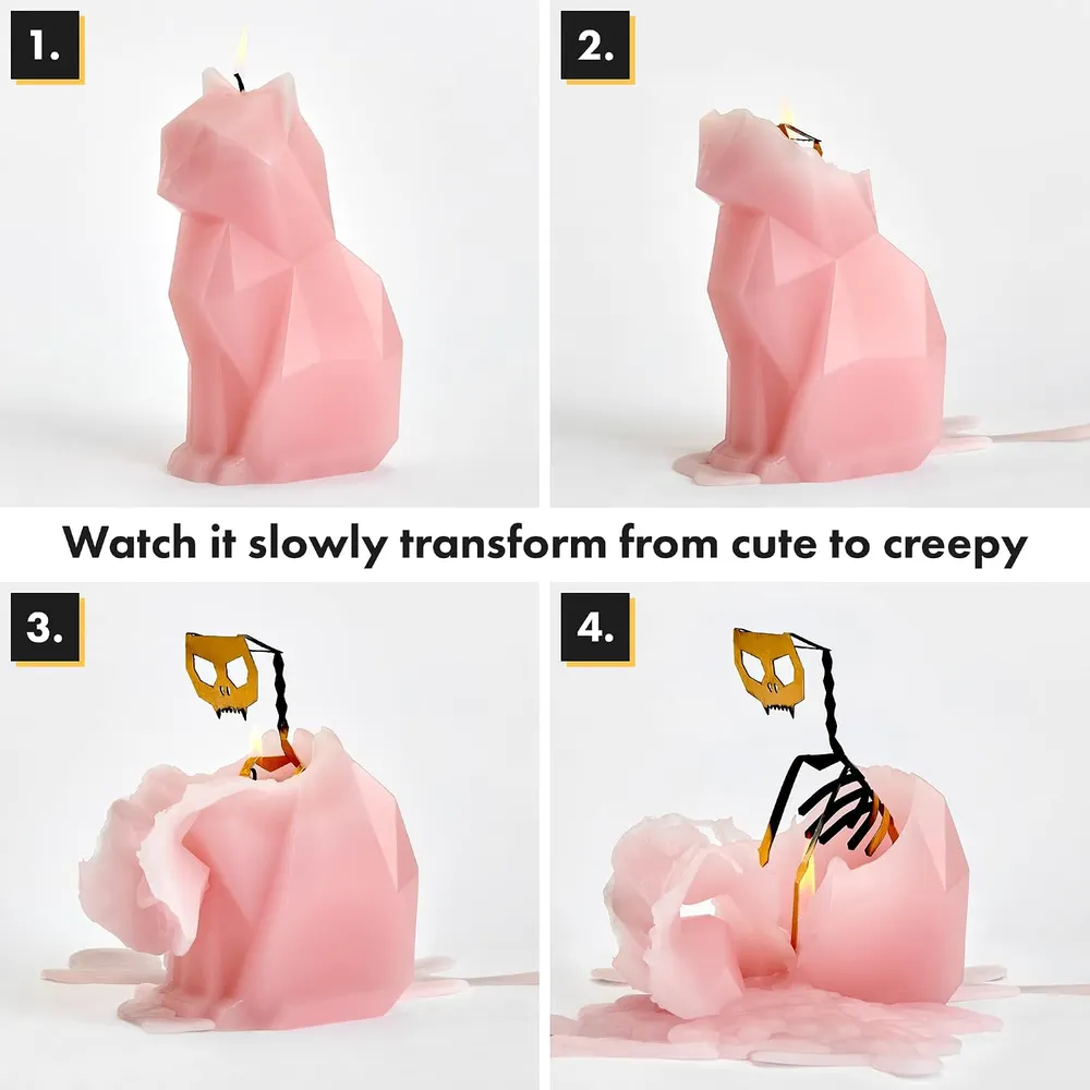 Kisa Melting Cat Candle, photo 6
