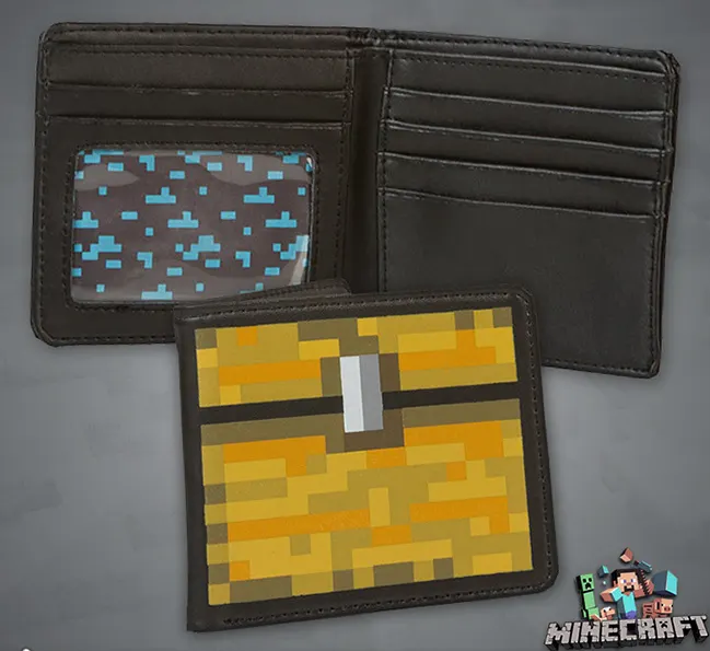 Minecraft Treasure Chest Wallet