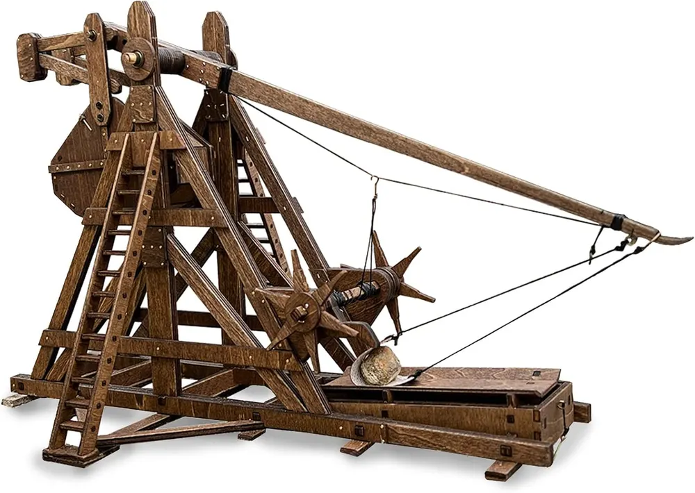 YAQUMW Mini Counterweight Trebuchet Kit