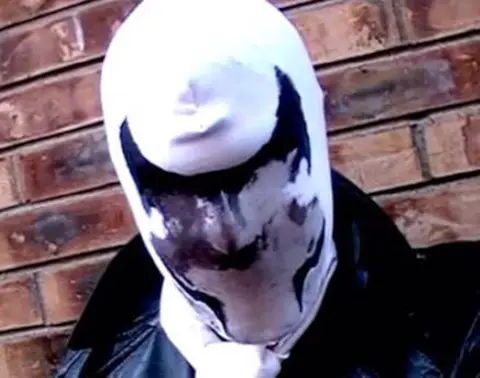 Moving Inkblot Rorschach Mask