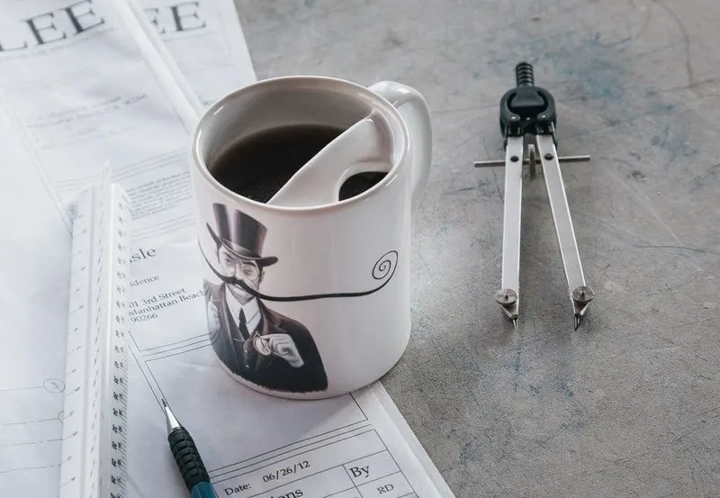 Mustache Protector Mug