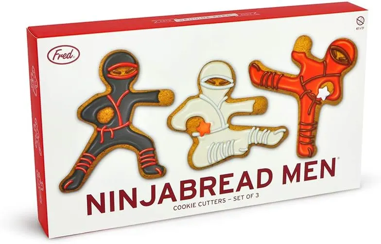 Fred Ninjabread Men Cookie Cutters, photo 3