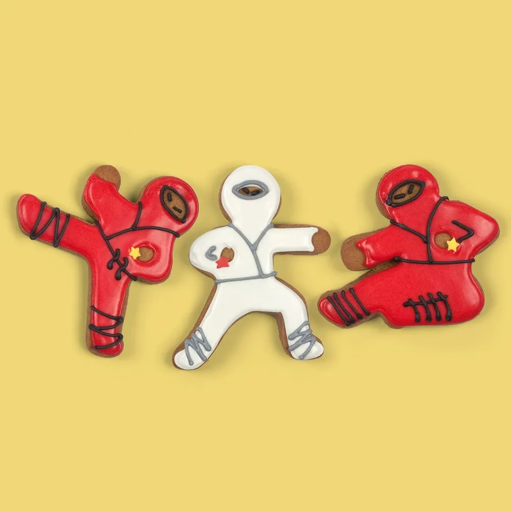 Fred Ninjabread Men Cookie Cutters, photo 4