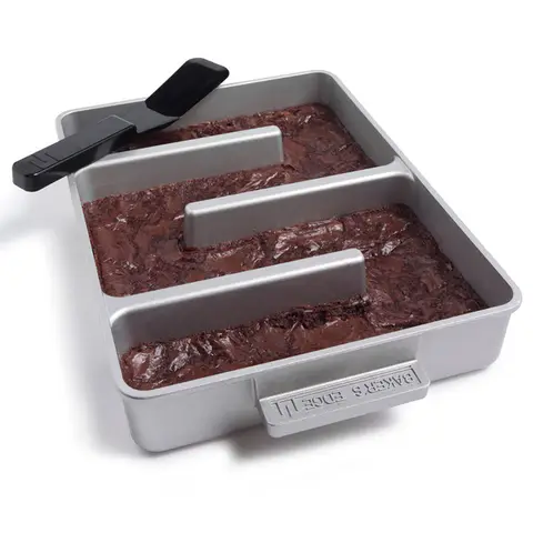 Nonstick Edge Brownie Pan