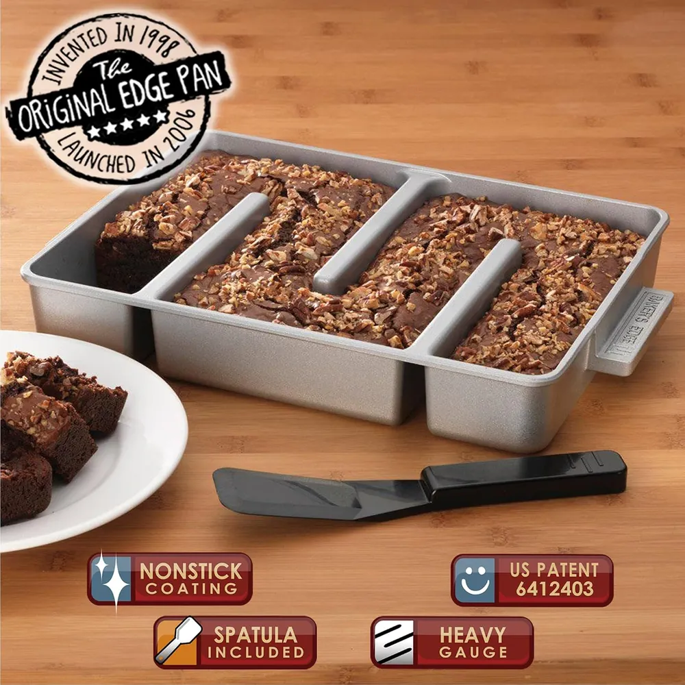 Baker's Edge Nonstick Brownie Pan, photo 2