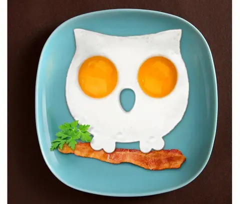 Owl Shaped Egg Mold