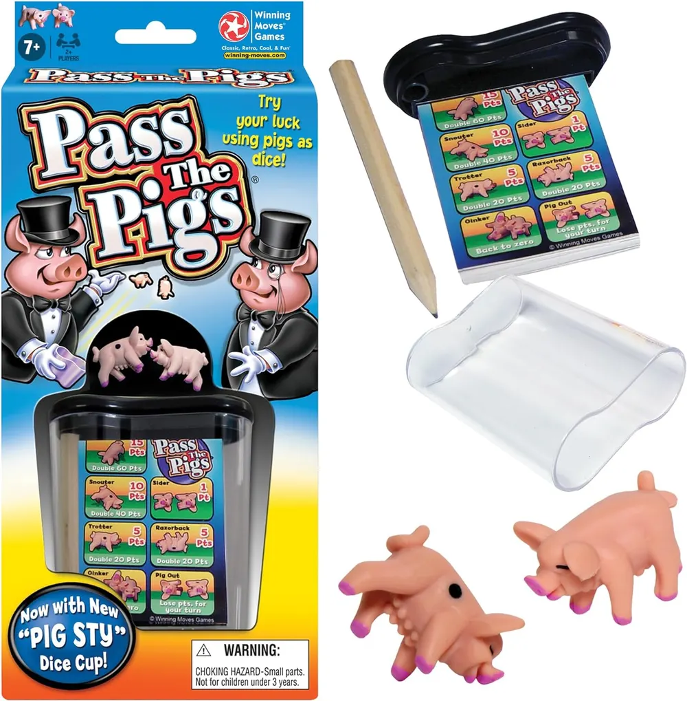 Pass the Pigs Dice Game