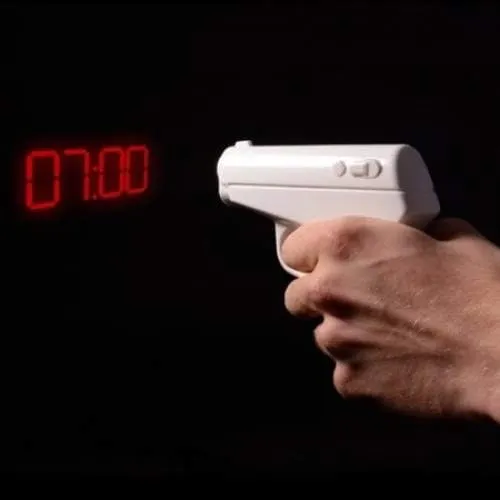 Secret Agent Pistol Alarm Clock, photo 2