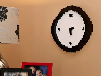 Pixelated Clock