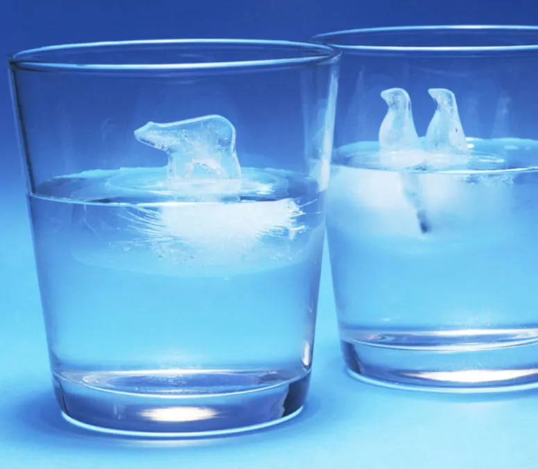 Polar Bear Ice Cube Molds