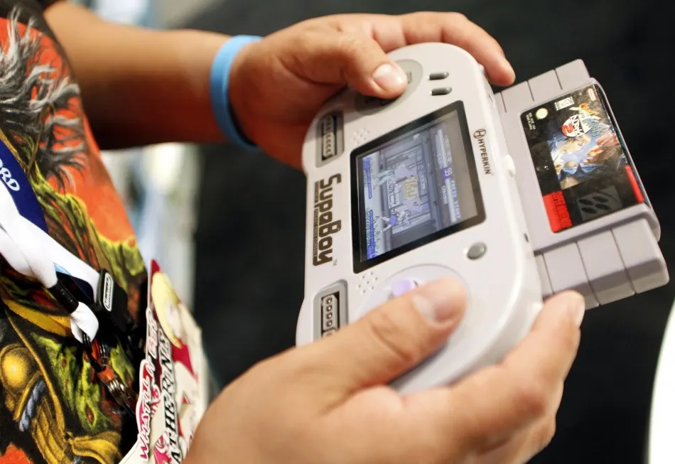 Portable Pocket SNES Console