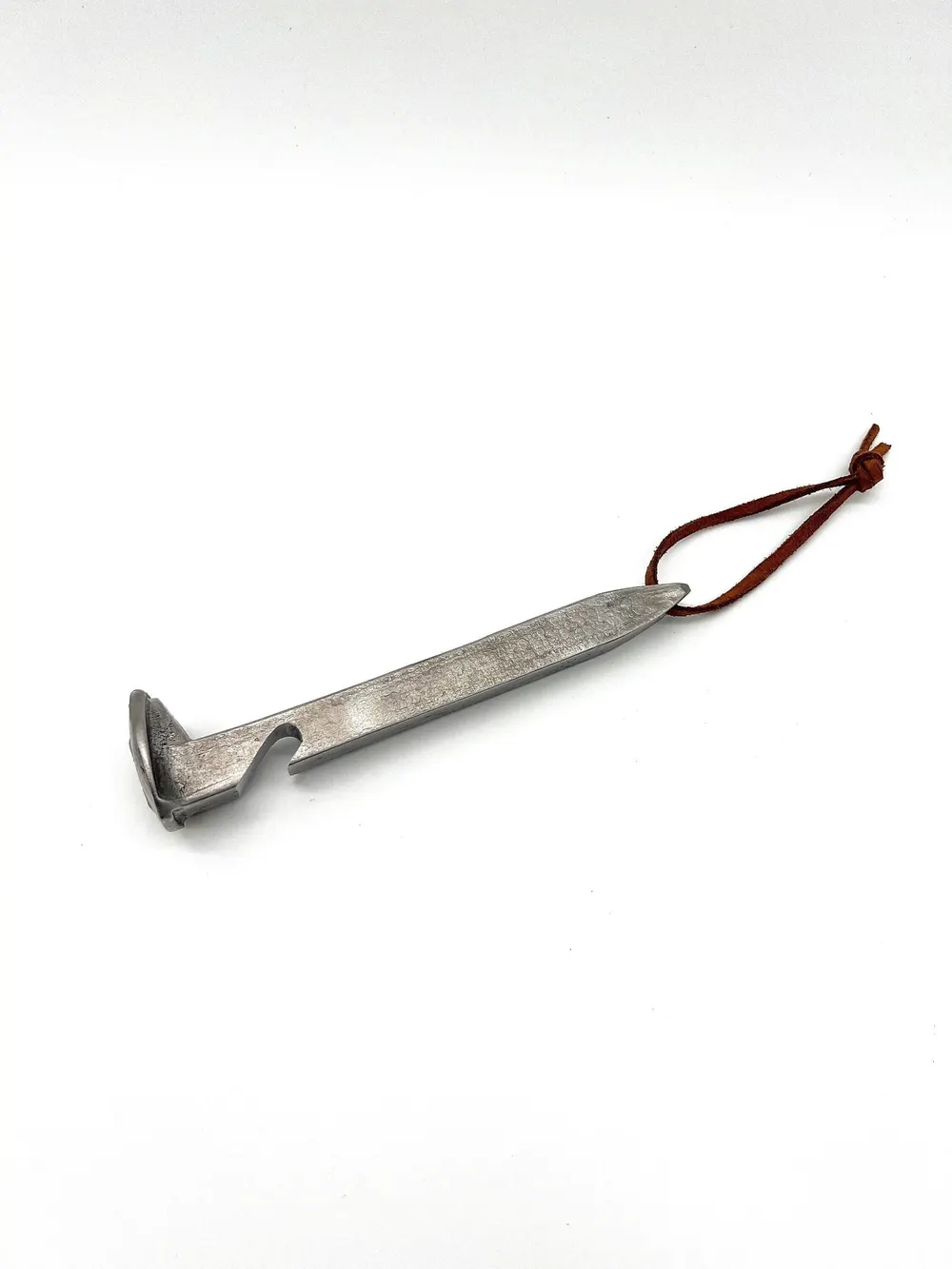 Hand-Forged Railroad Spike Bottle Opener