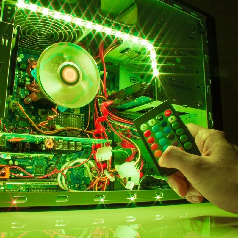 Remote Control LED Computer Lights