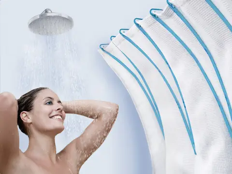 Roller Shower Curtain Rings