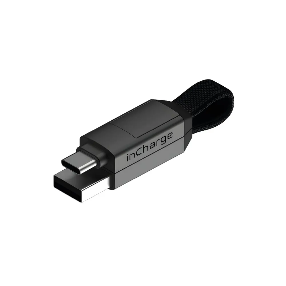 Rolling Square inCharge 6 Keychain Charging Cable
