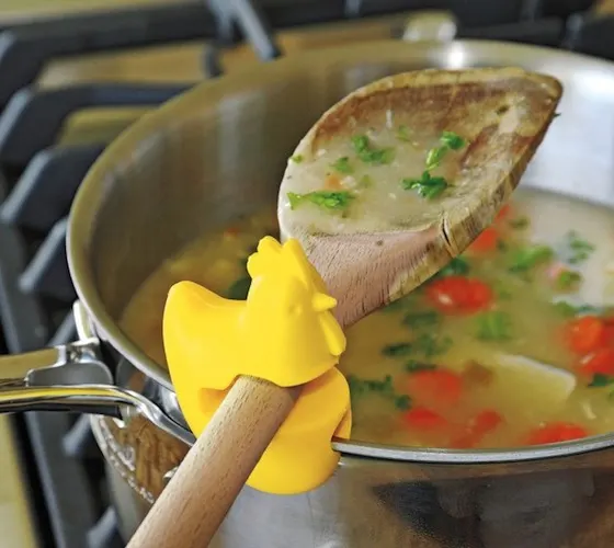 Rooster Spoon Holder