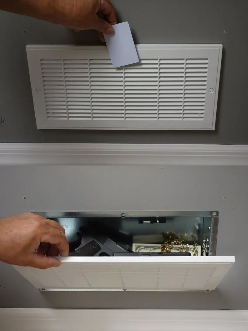 Secret Air Vent Safe