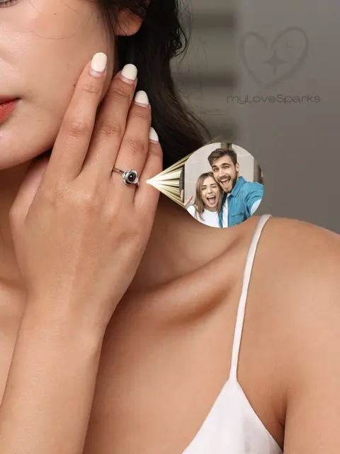 Secret Photo Projection Ring