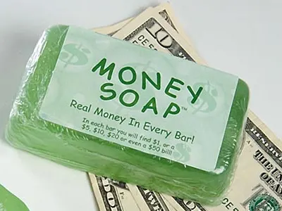 Soap With Money Inside