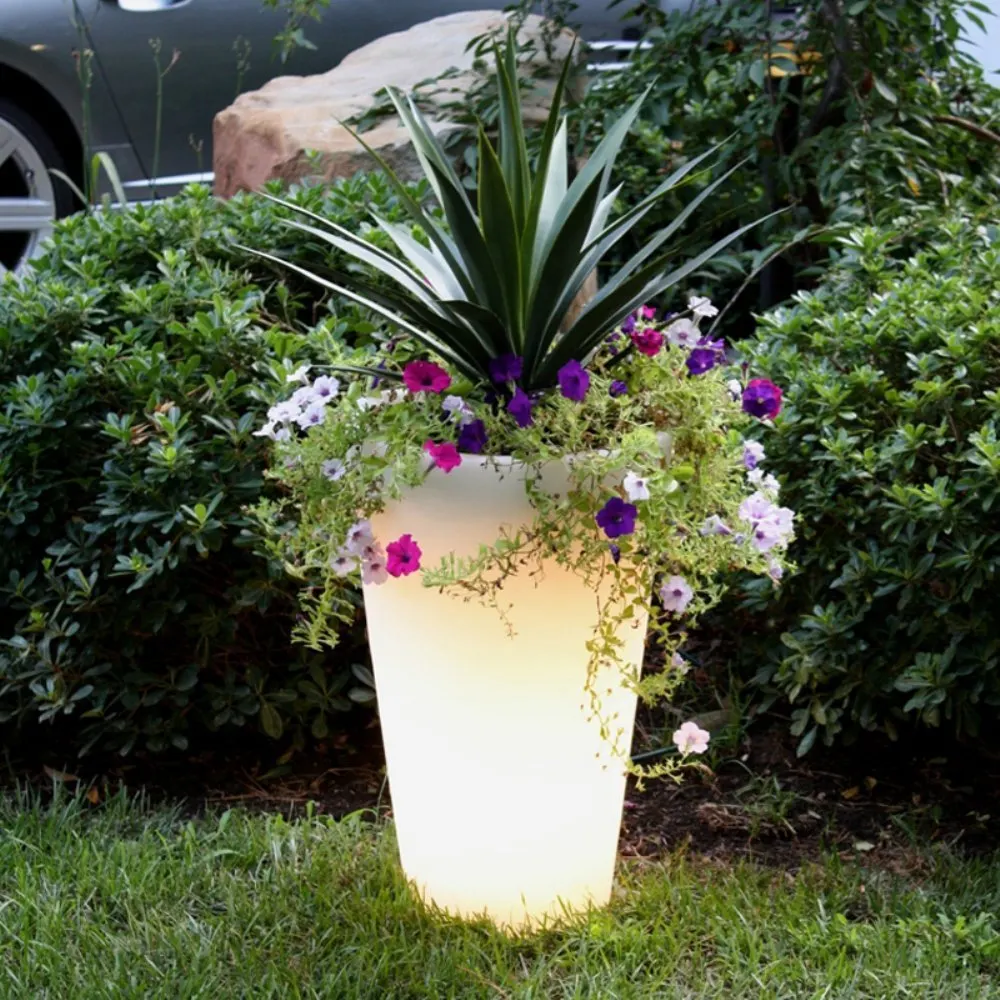 Soft Glow Illuminated Planter