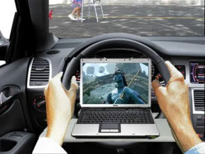 Steering Wheel Desk