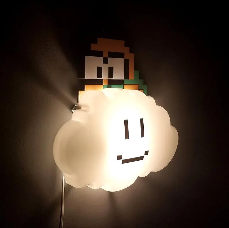 Super Mario Bros. Lakitu Cloud Lamp