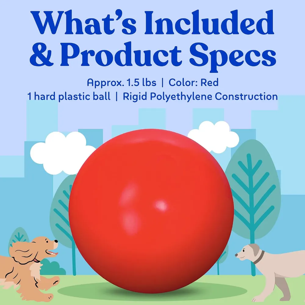 Doggie Dooley Virtually Indestructible Dog Ball, photo 5