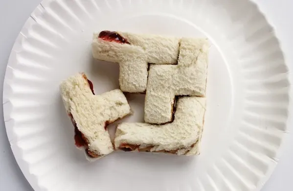 Tetris Sandwich Cutter