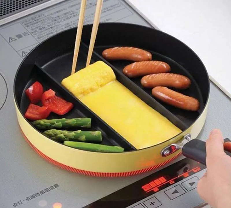Three Part Frying Pan