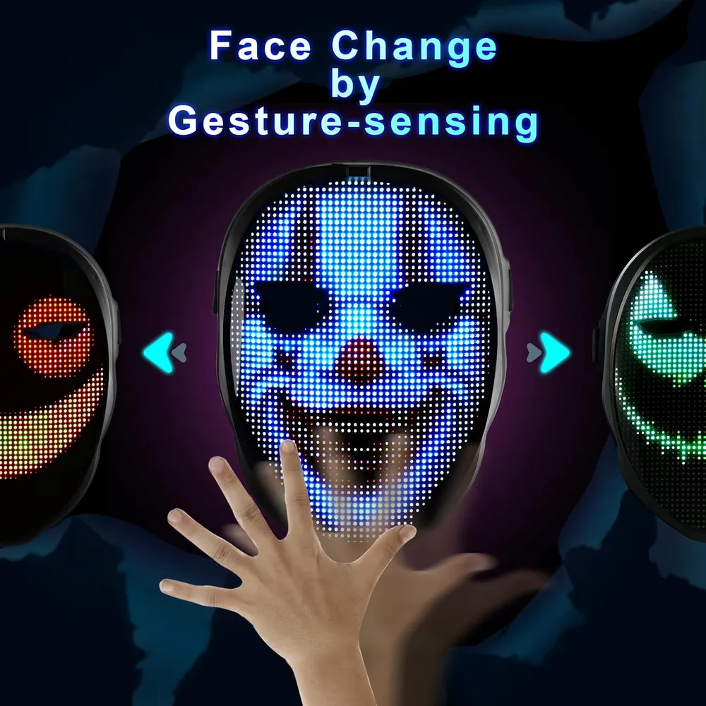 Transforming LED Face Mask, photo 3