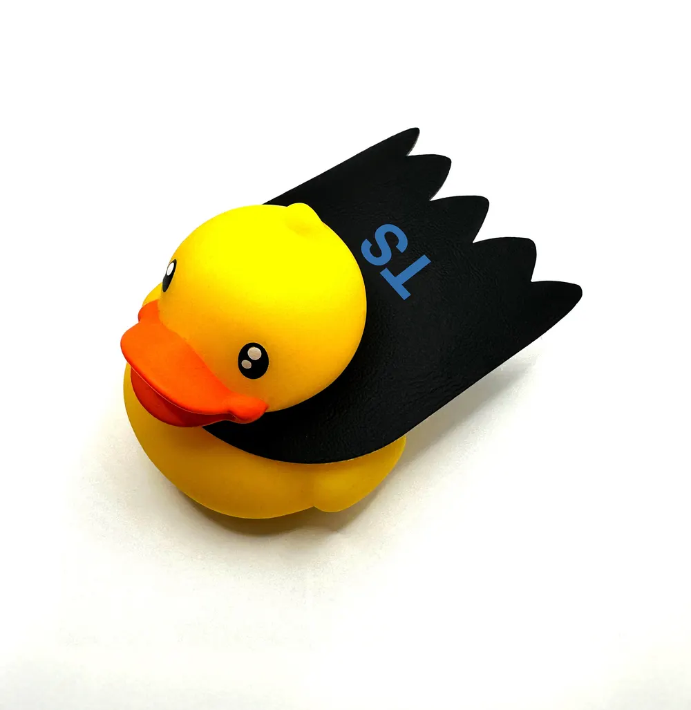 TypeScript Debugging Duck With Cape