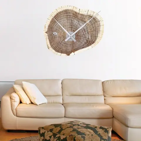 Woodsman Clock Wall Decal