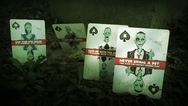 Zombie Playing Cards