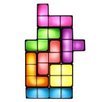 Re-Arrangeable Tetris Lamp