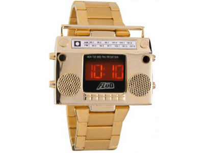 Gold Boombox Watch