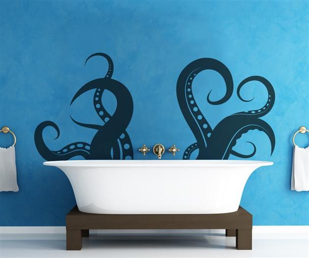 Octopus Tentacles Wall Decal