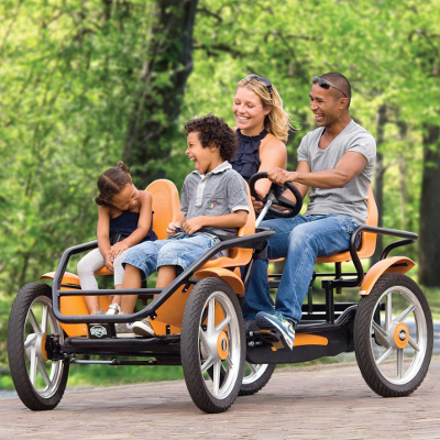 4 person pedal cart