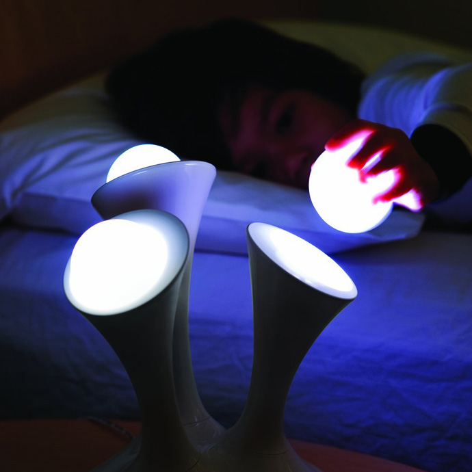 Night Light With Removable Ball Lights
