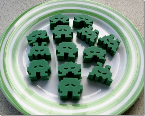 Space Invaders Chocolate