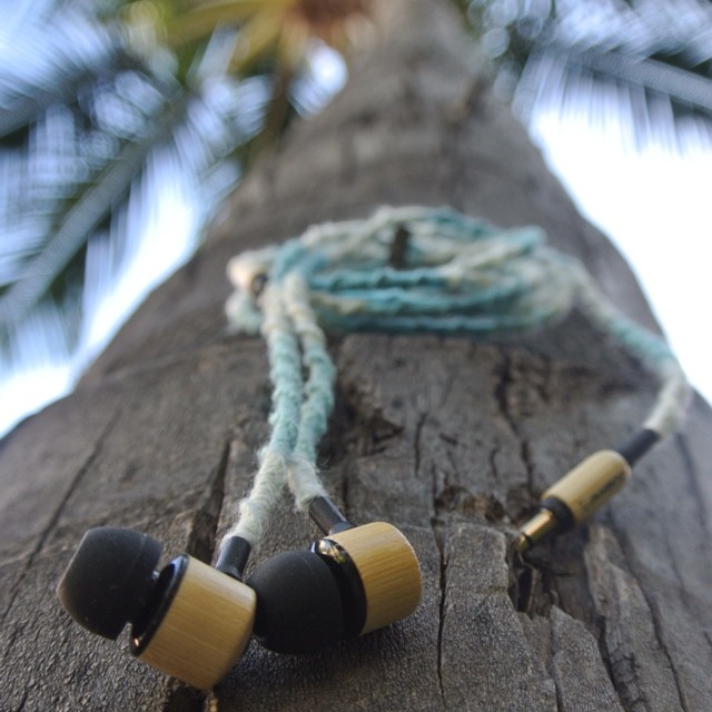 Bamboo Tangle Free Earbuds