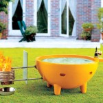 Fire Powered Hot Tub