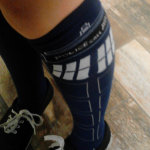 TARDIS Knee High Socks
