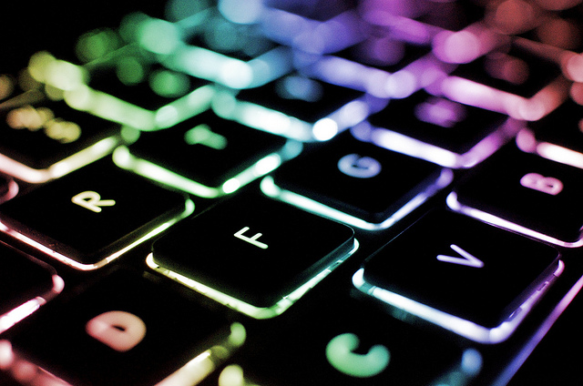 Rainbow Backlit Keyboard