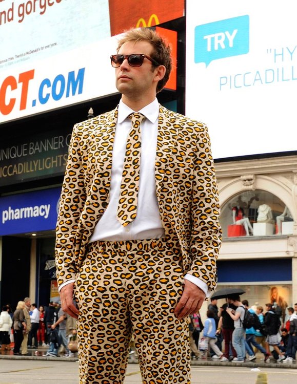 Leopard Skin Suit