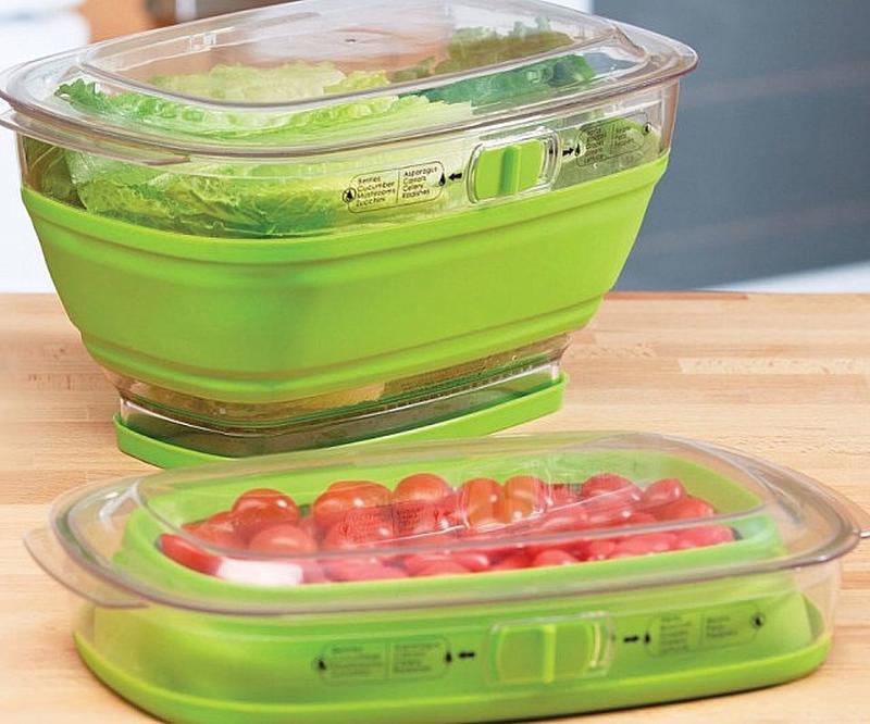 Collapsible Produce Containers