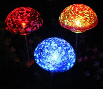 Solar Mushroom Garden Lights - Oh The Things You Can Buy