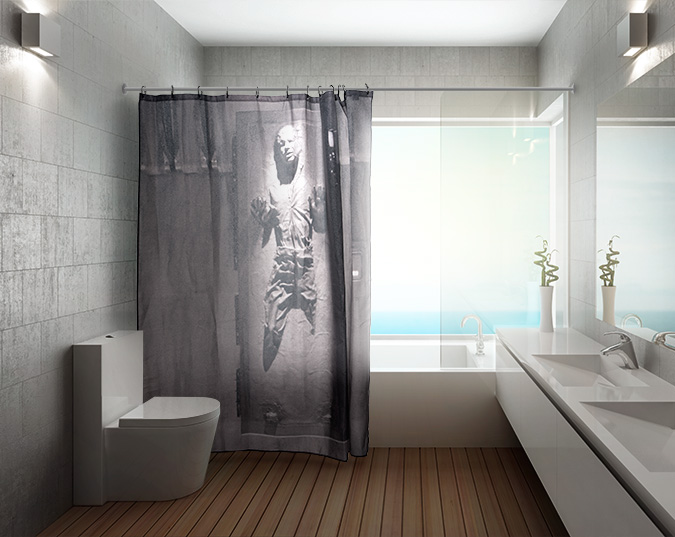 Han Solo Shower Curtain